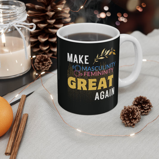 Make masculinity & femininity great again Mug