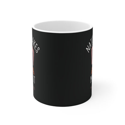 Nature makes me do it, manspreading Mug