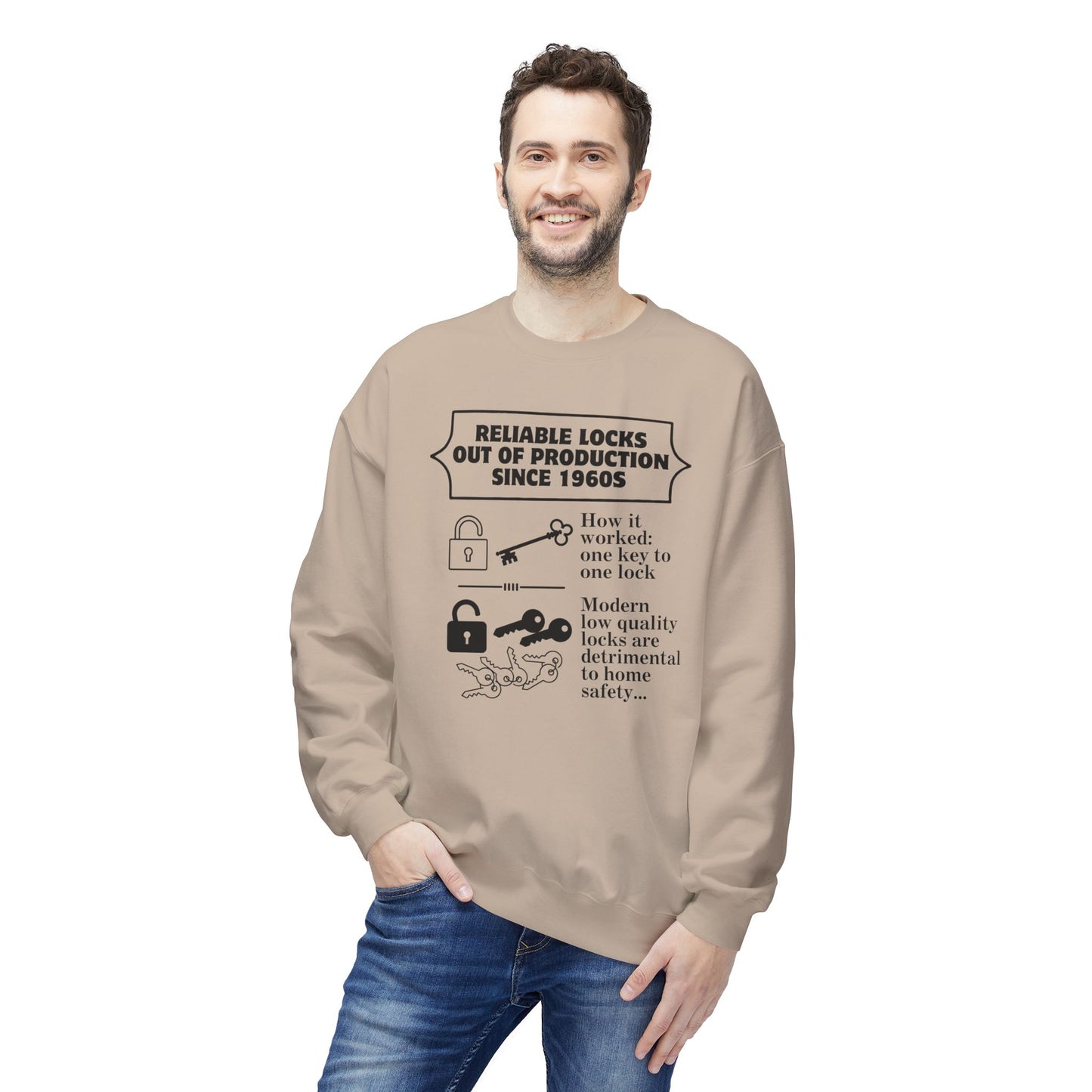 One key to one lock Sweatshirt