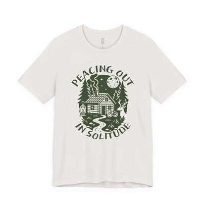 Peacing out in solitude T-shirt