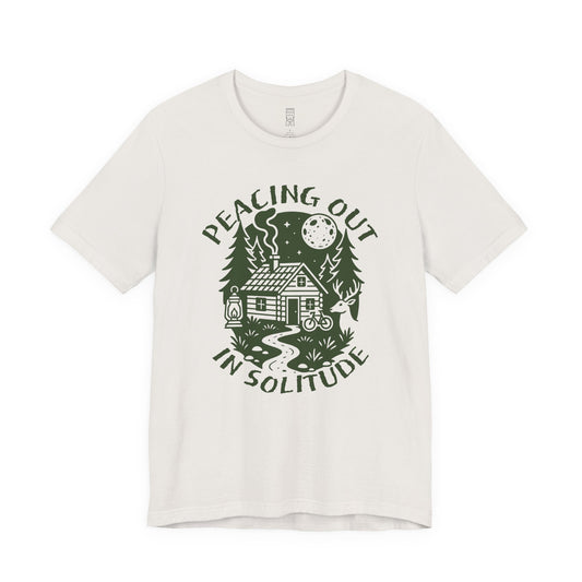 Peacing out in solitude T-shirt