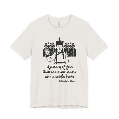 Genghis Khan quote, v2 - T-shirt