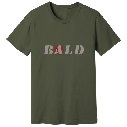 Bold, bald T-shirt