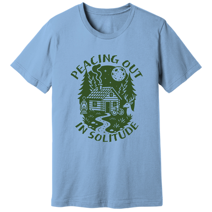 Peacing out in solitude T-shirt
