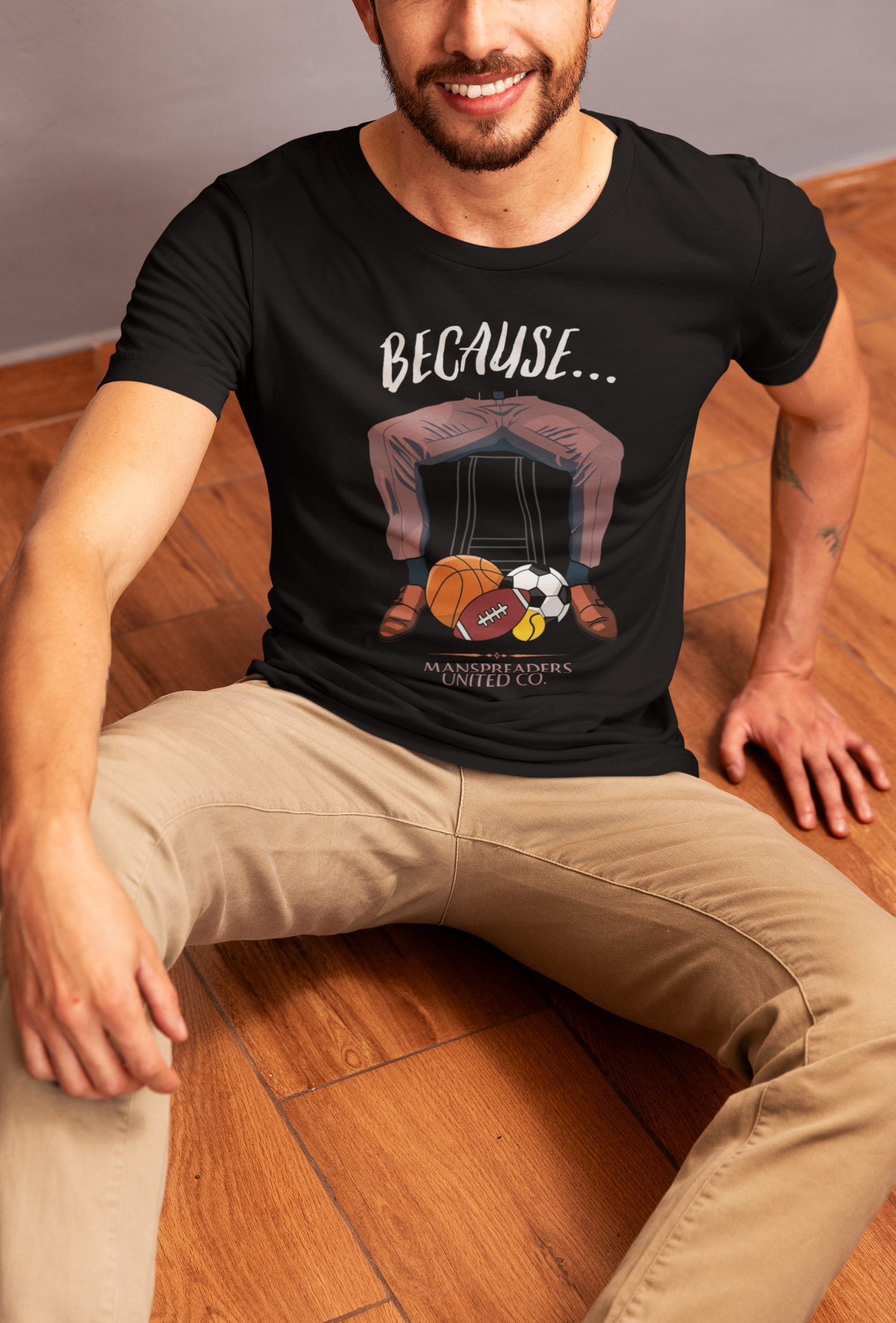Because... balls T-shirt