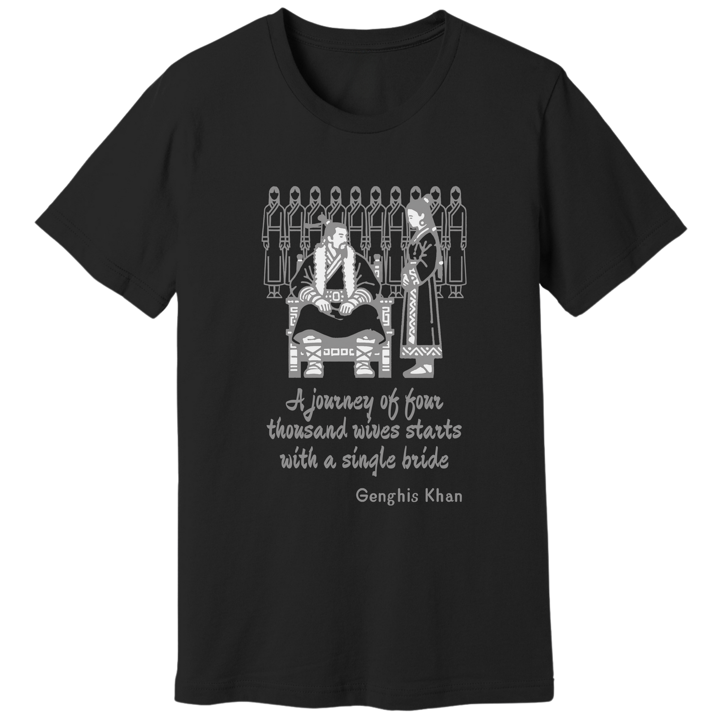 Genghis Khan quote T-shirt