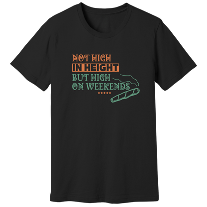 Not high in height T-shirt