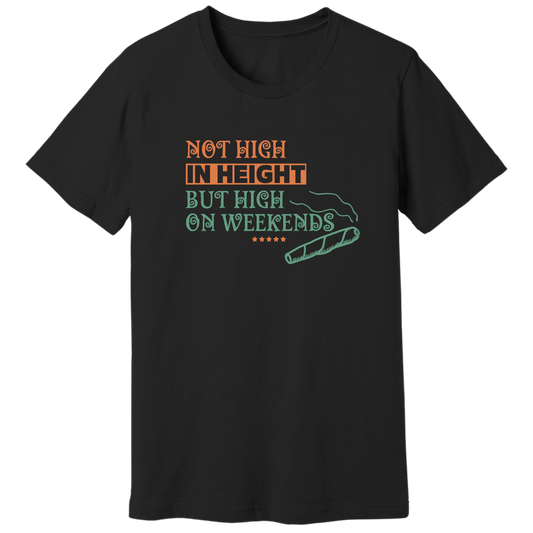 Not high in height T-shirt
