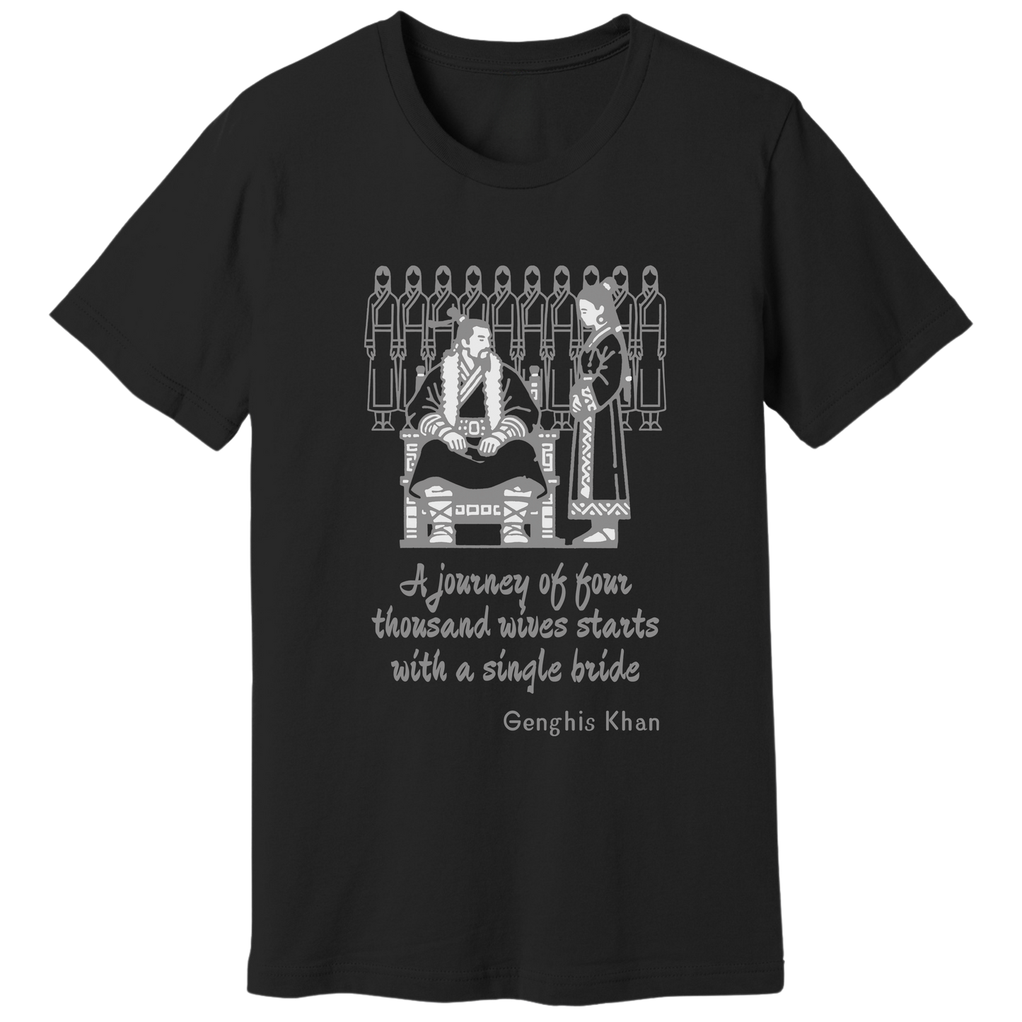 Genghis Khan quote T-shirt
