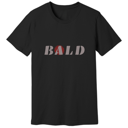 Bold, bald T-shirt
