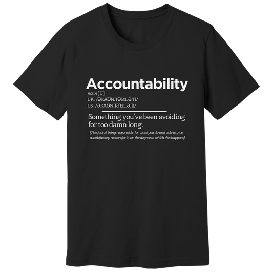 Accountability T-shirt
