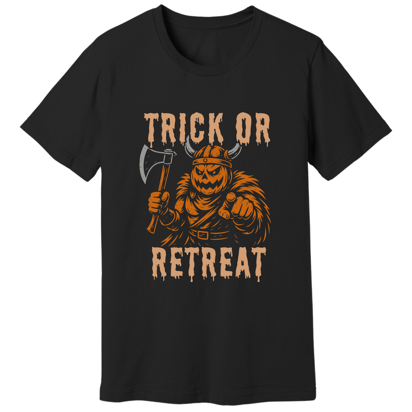 Trick or retreat, Halloween - T-shirt