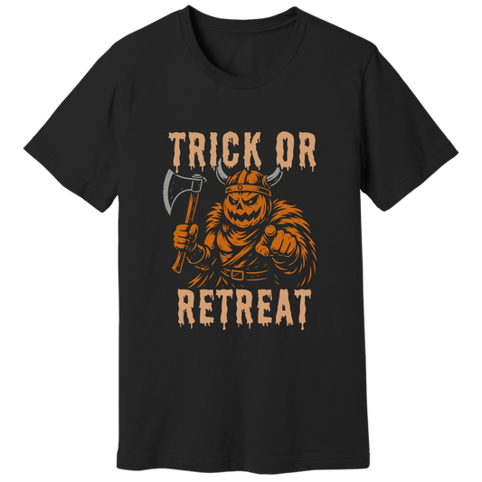 Trick or retreat, Halloween - T-shirt