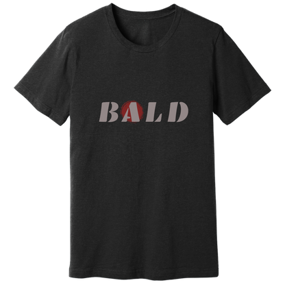 Bold, bald T-shirt