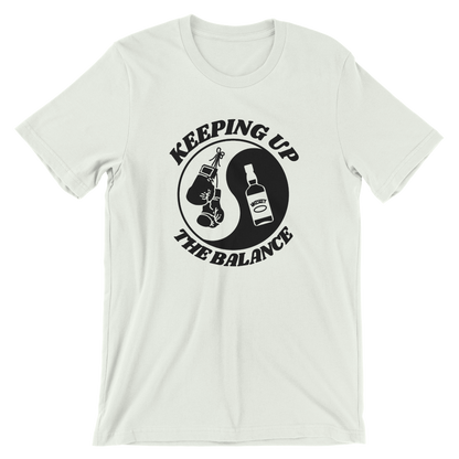 Ying yang, boxing and whiskey - T-shirt