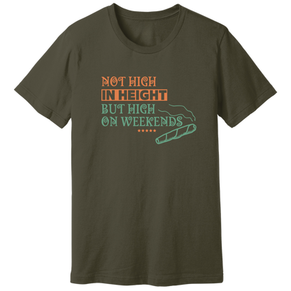 Not high in height T-shirt