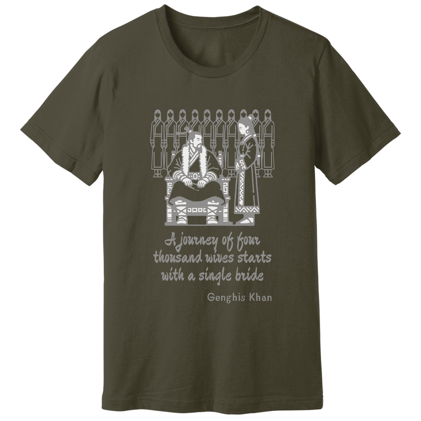 Genghis Khan quote T-shirt