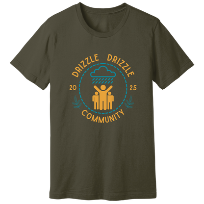 Drizzle drizzle community T-shirt