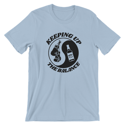 Ying yang, boxing and whiskey - T-shirt