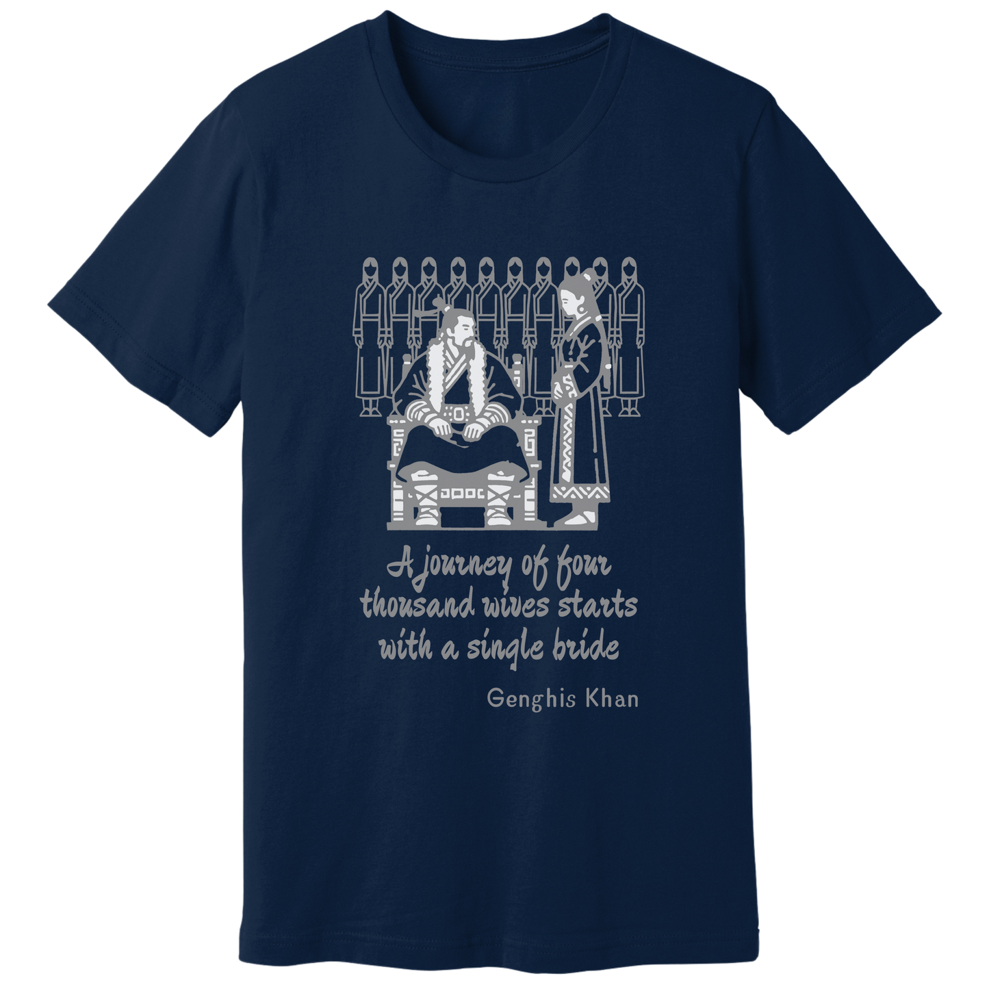 Genghis Khan quote T-shirt