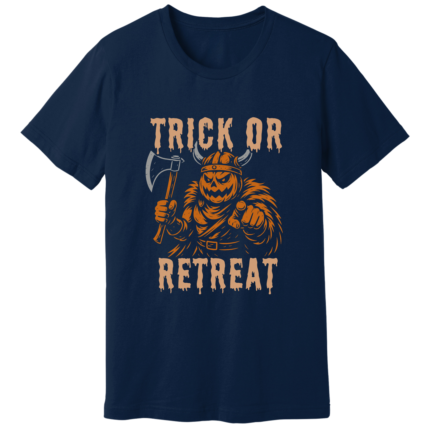 Trick or retreat, Halloween - T-shirt