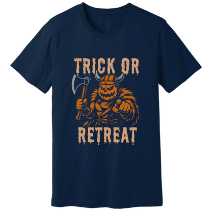 Trick or retreat, Halloween - T-shirt