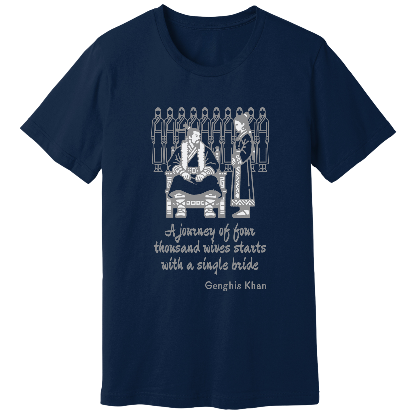 Genghis Khan quote T-shirt