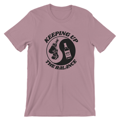 Ying yang, boxing and whiskey - T-shirt