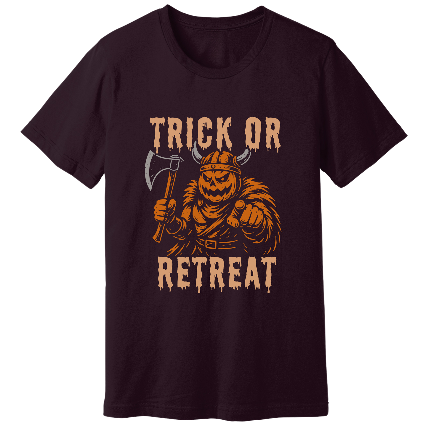 Trick or retreat, Halloween - T-shirt