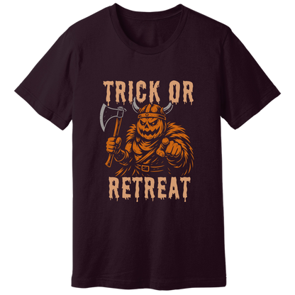 Trick or retreat, Halloween - T-shirt
