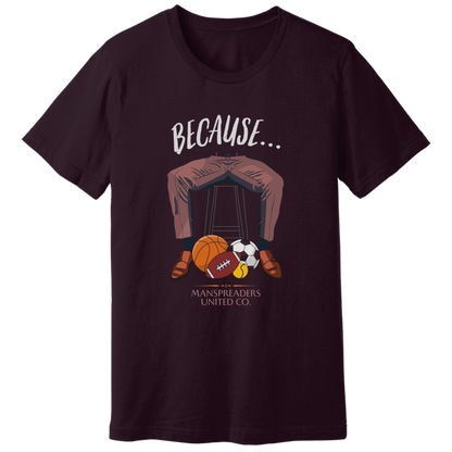 Because... balls T-shirt