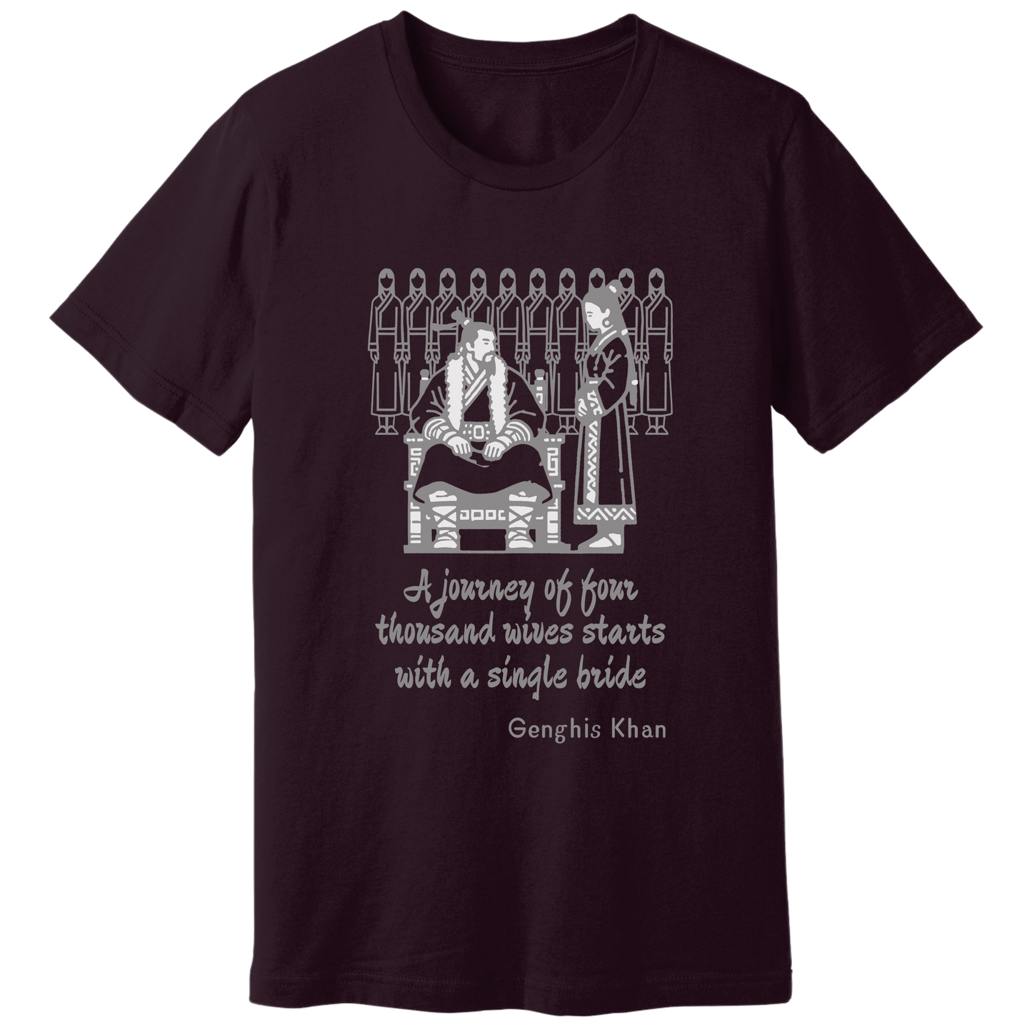 Genghis Khan quote T-shirt