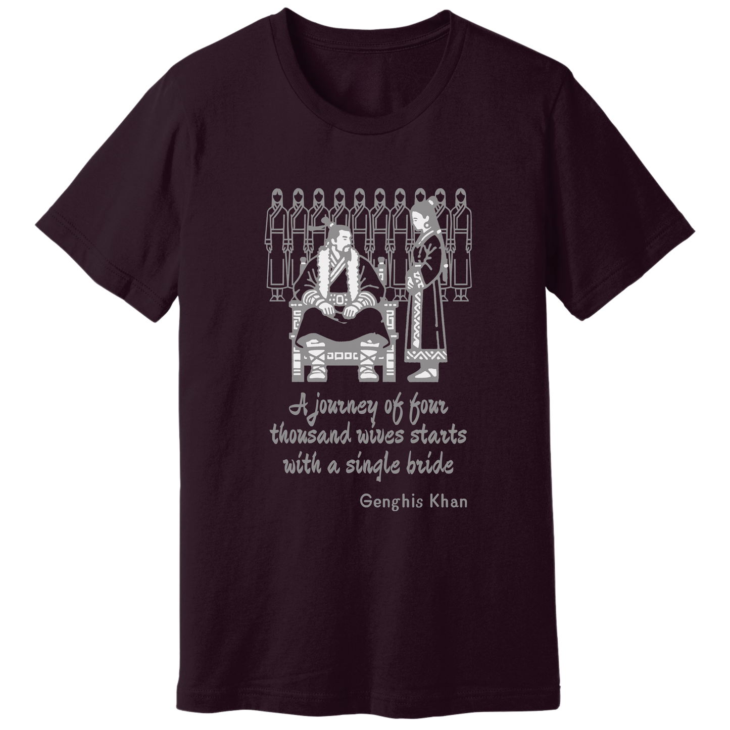 Genghis Khan quote T-shirt