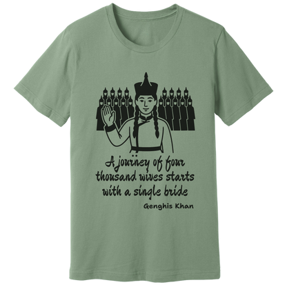 Genghis Khan quote, v2 - T-shirt