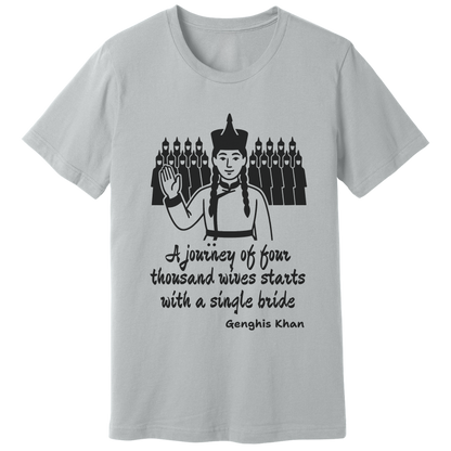 Genghis Khan quote, v2 - T-shirt