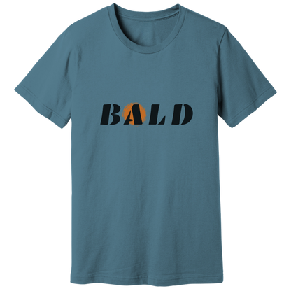 Bold, bald T-shirt