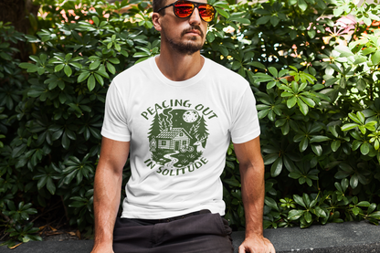 Peacing out in solitude T-shirt